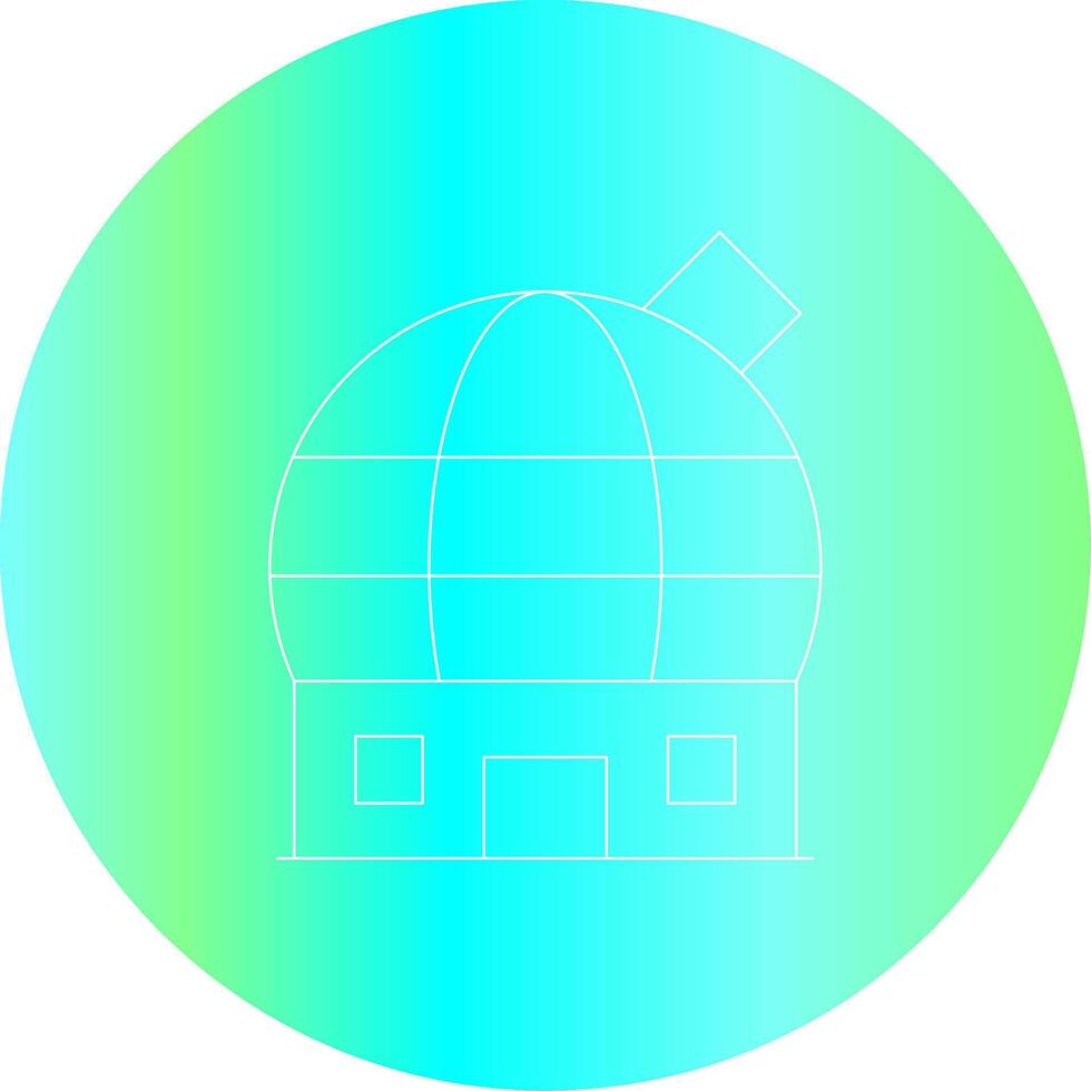 Observatory Creative Icon Design vector