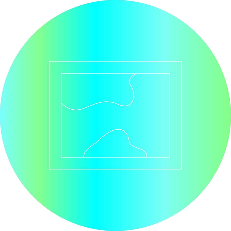 Map Creative Icon Design vector
