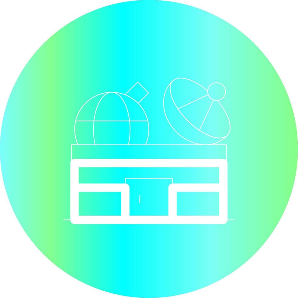 Observatory Creative Icon Design vector