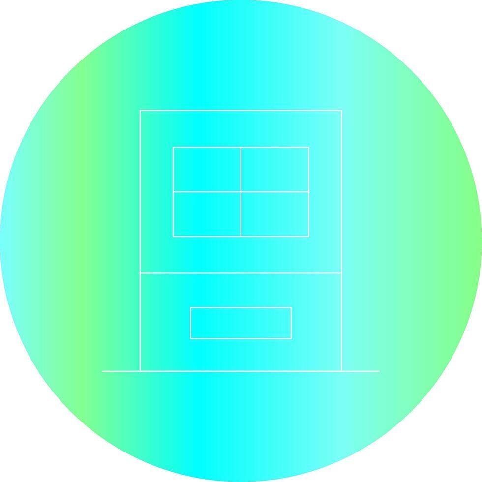 Door Creative Icon Design vector