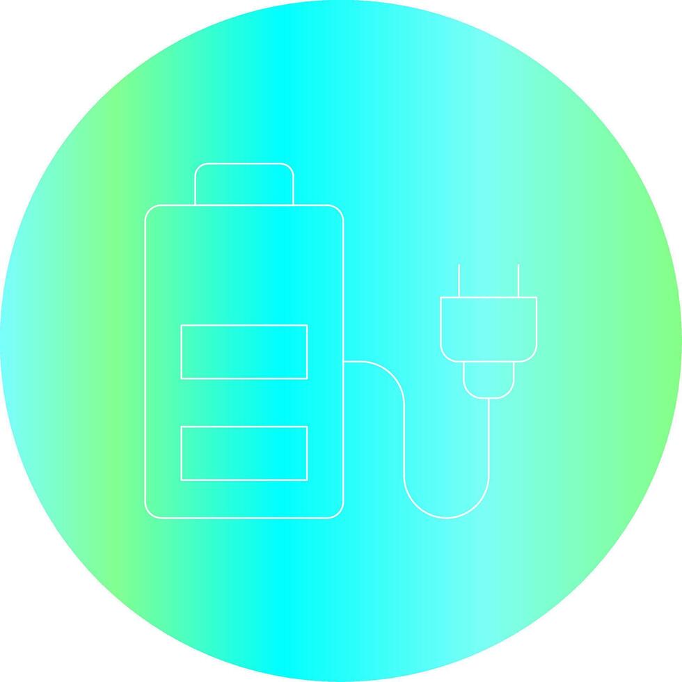 Charging Creative Icon Design vector