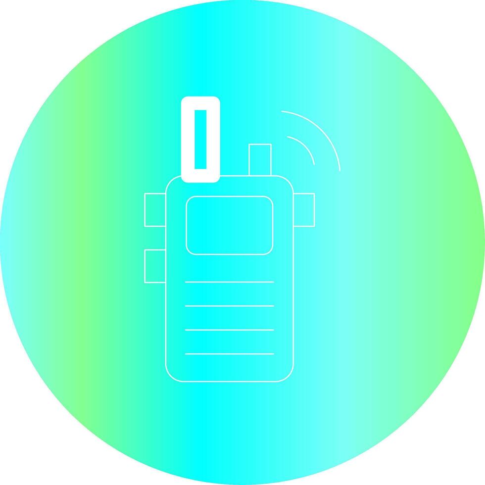 Walkie Talkies Creative Icon Design vector