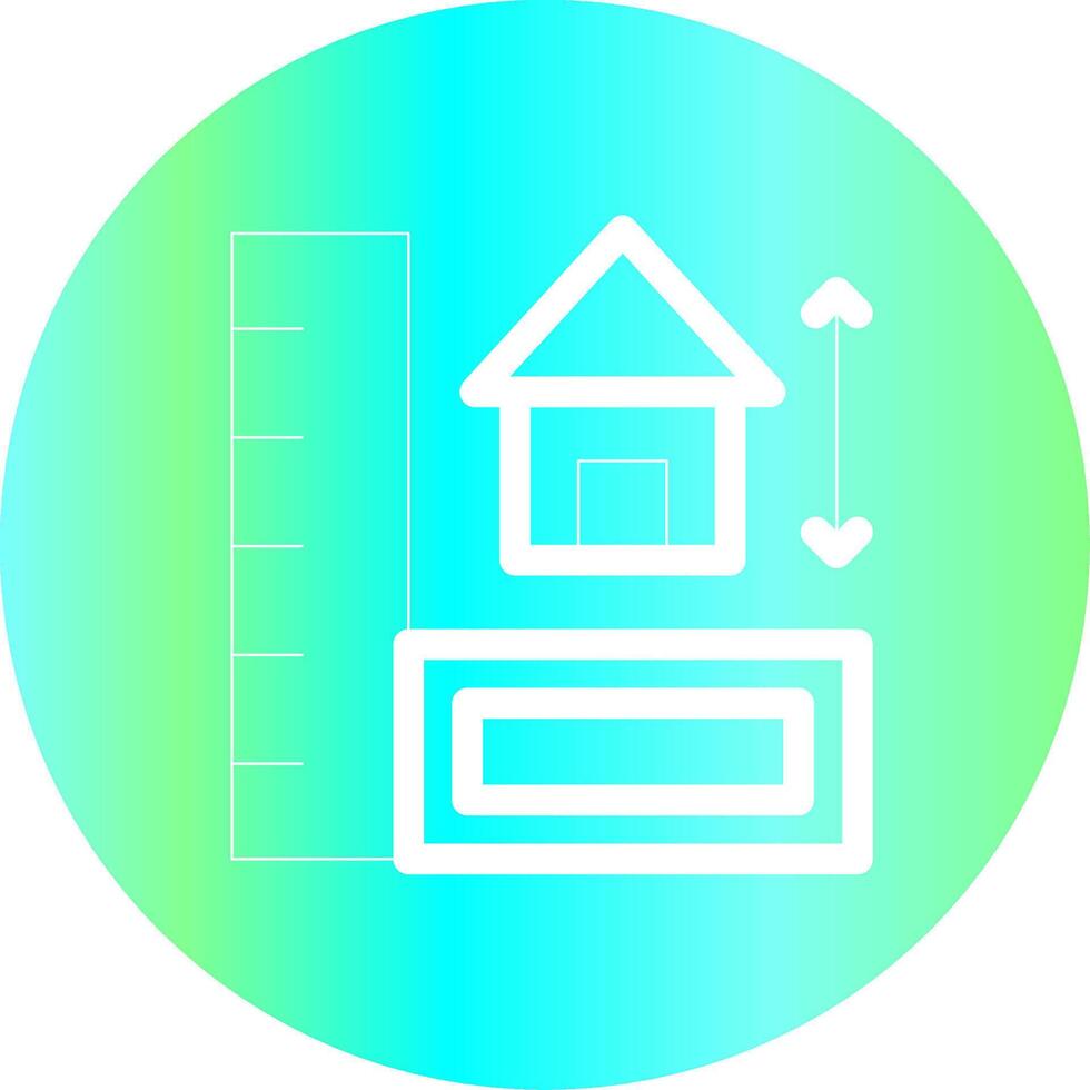 Measure Creative Icon Design vector