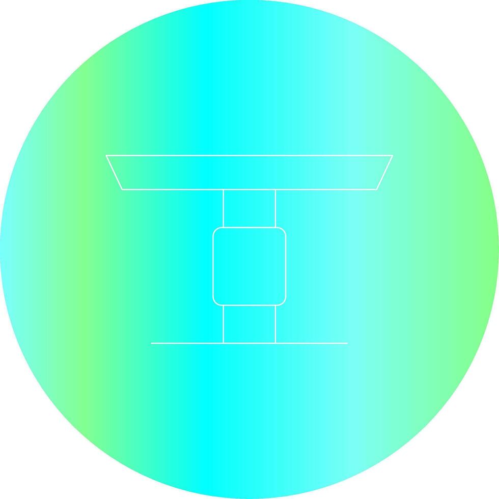 Table Creative Icon Design vector