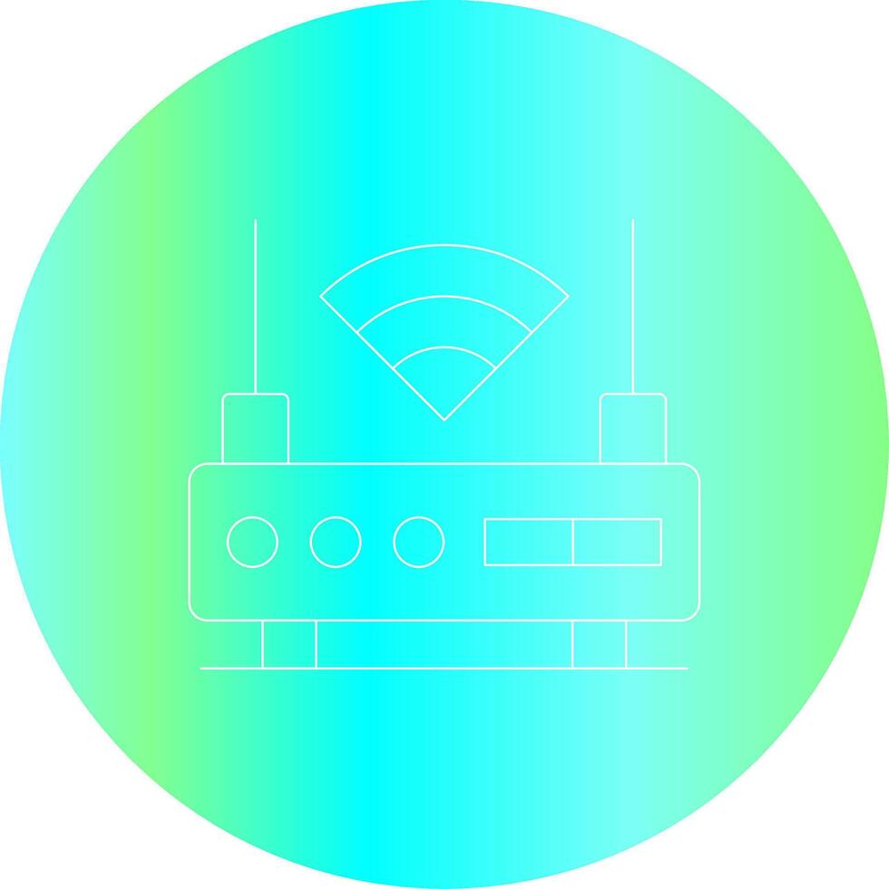 Wifi Creative Icon Design vector