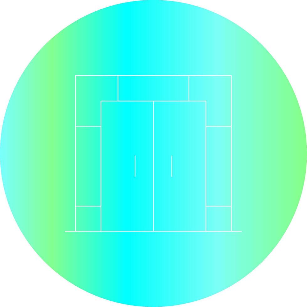 Door Creative Icon Design vector