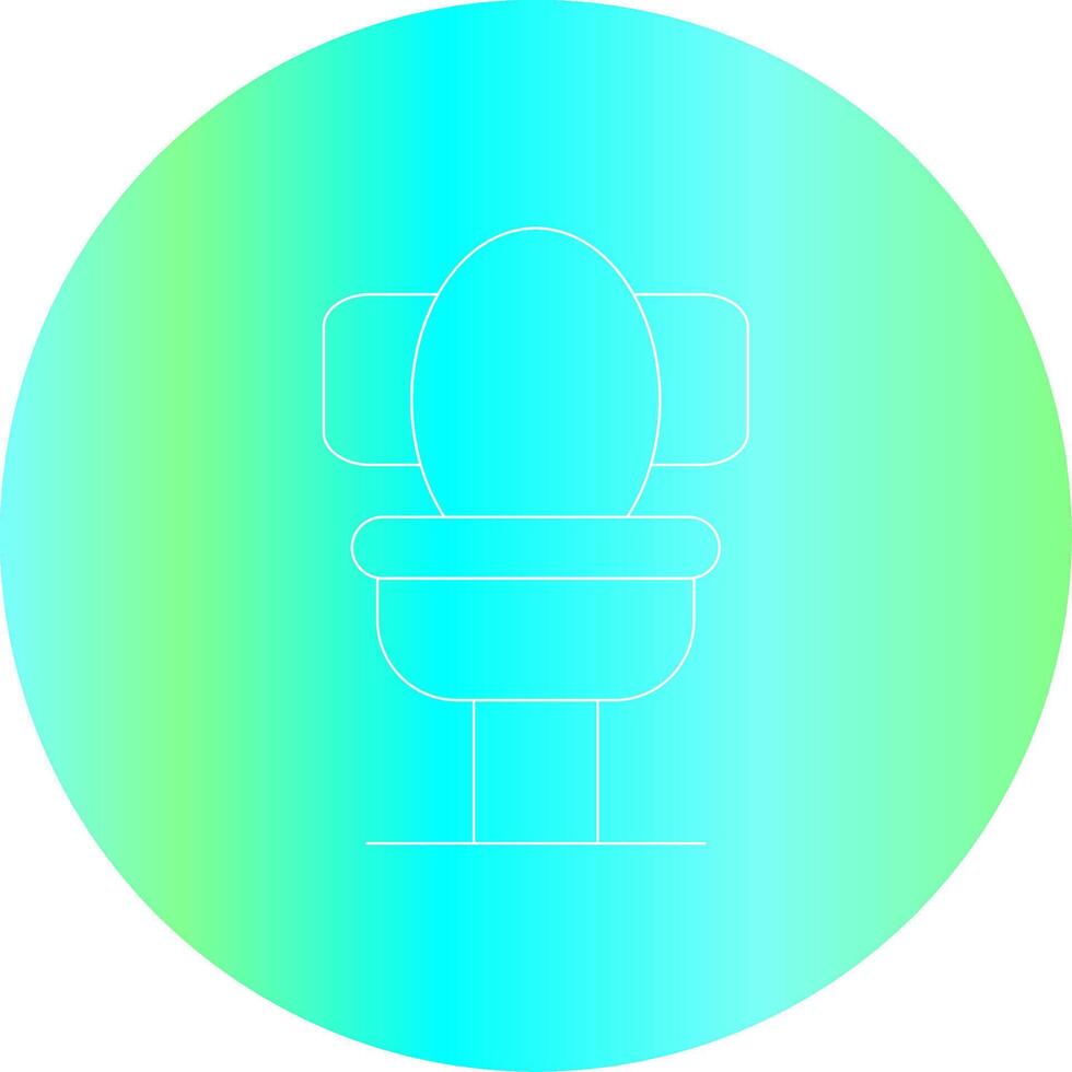 Toilet Creative Icon Design vector