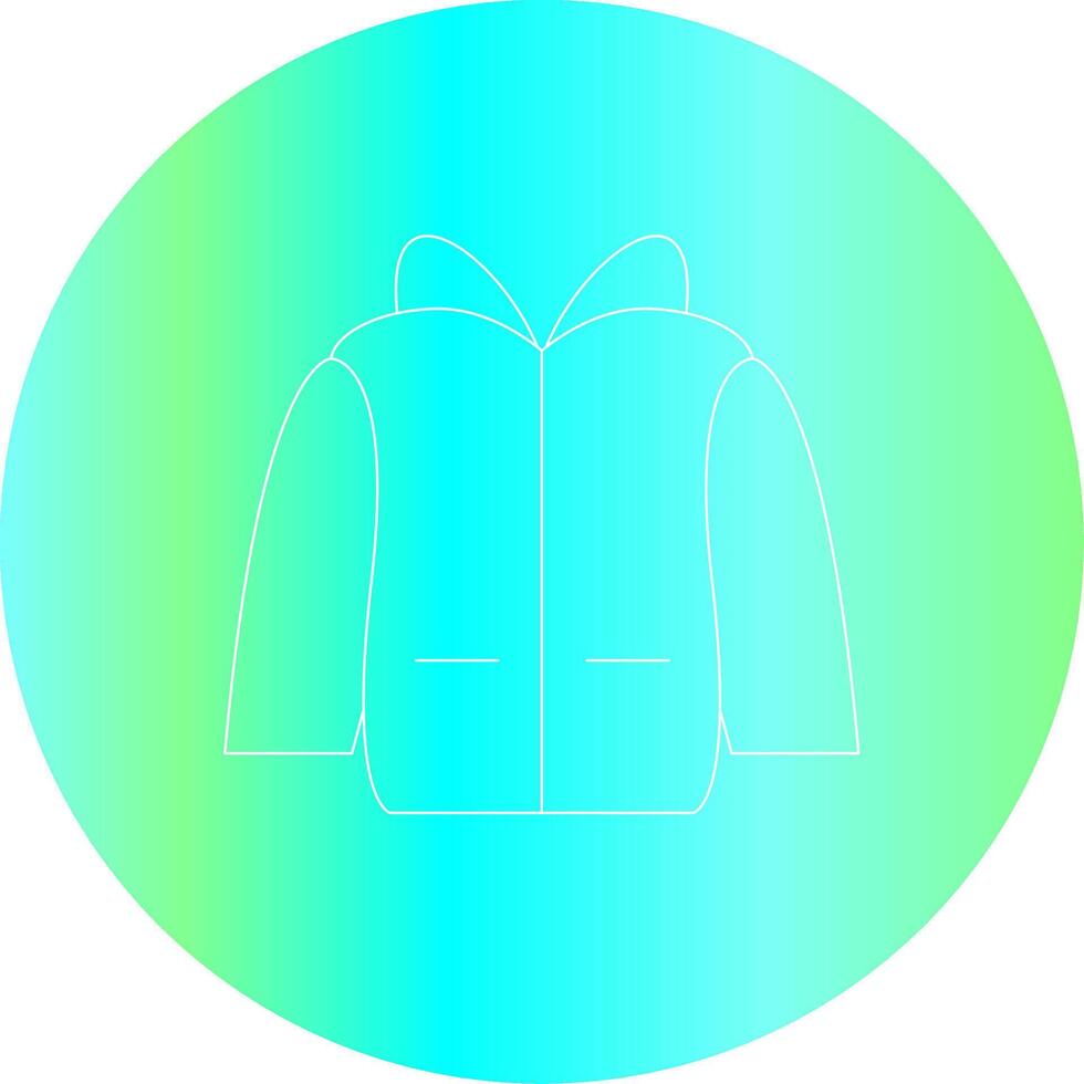 Jacket Creative Icon Design vector
