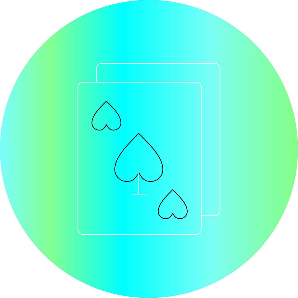 Gambling Creative Icon Design vector