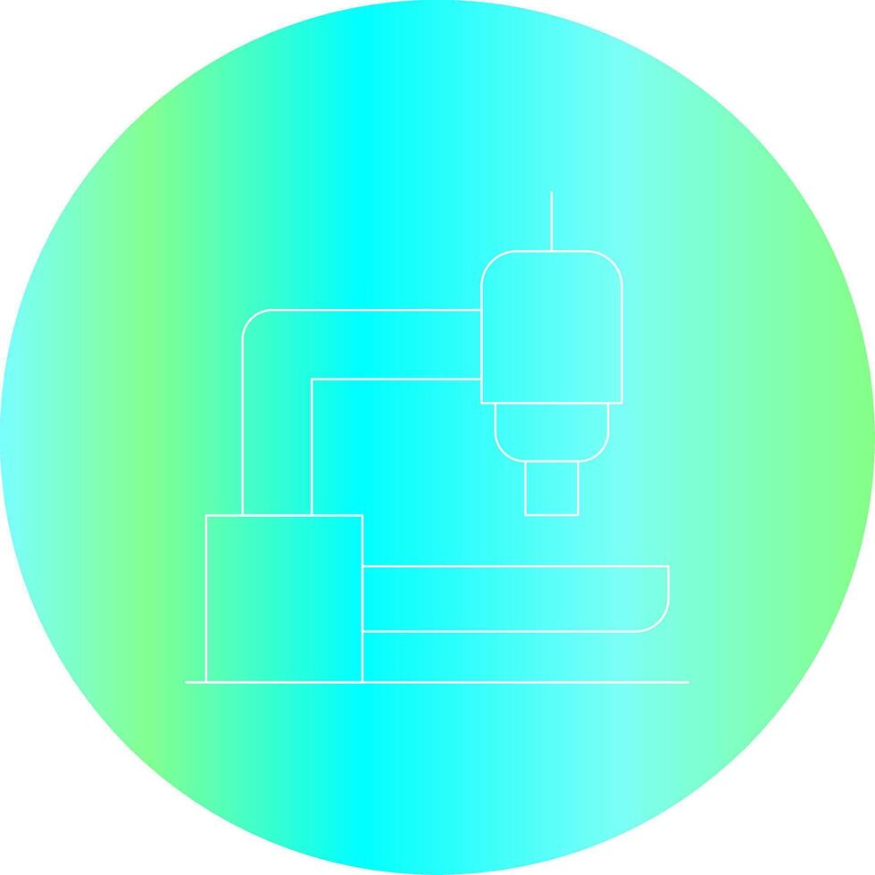 Microscope Creative Icon Design vector