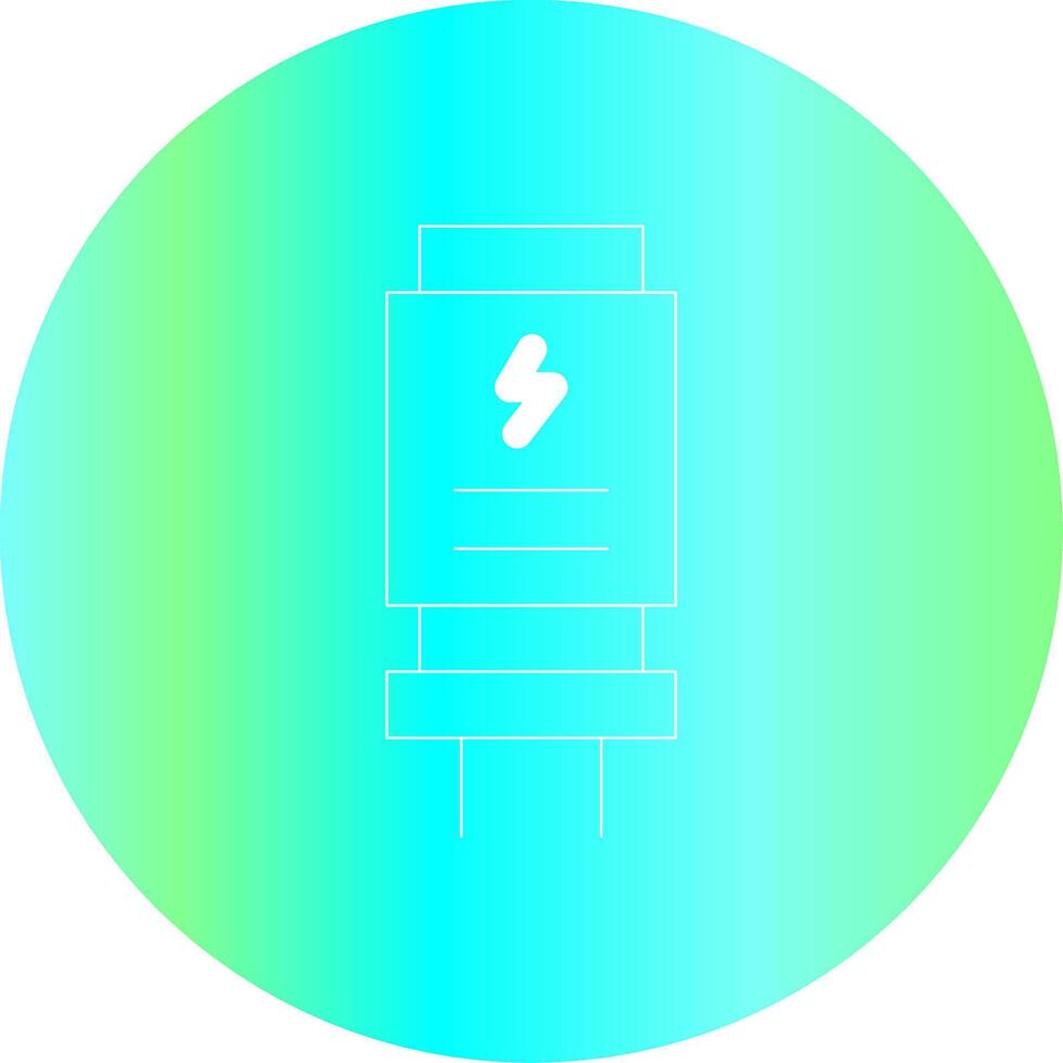 Capacitor Creative Icon Design vector