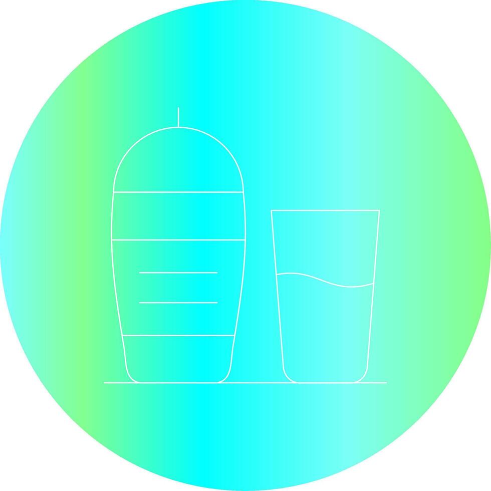 diseño de icono creativo de coctelera vector