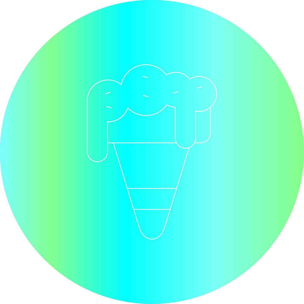 Ice Cream Creative Icon Design vector