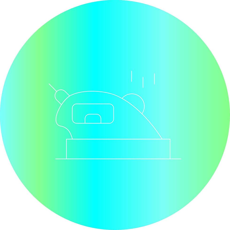 Line Gradient Circle Design vector