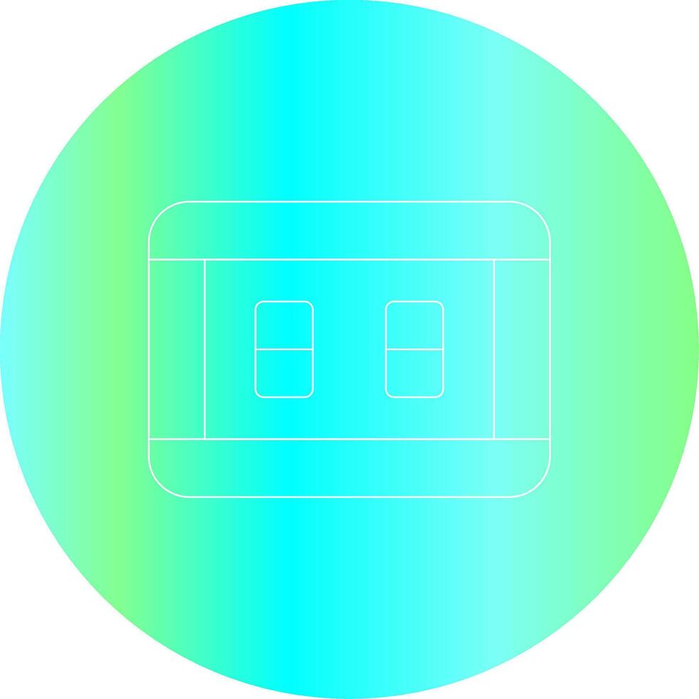 Line Gradient Circle Design vector