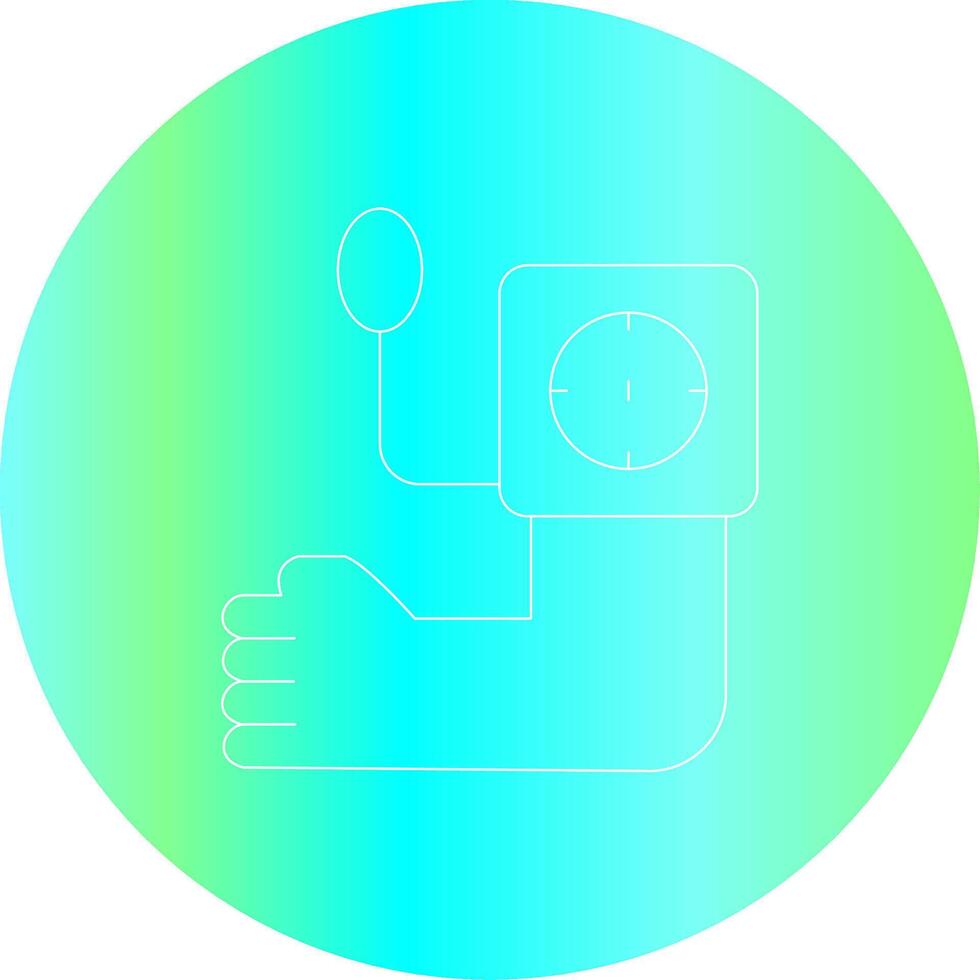 Blood Pressure Creative Icon Design vector