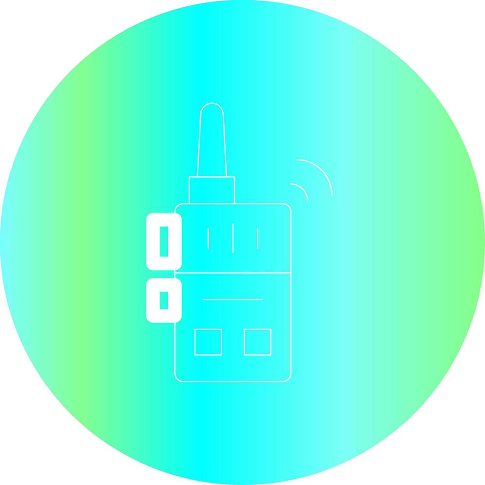 Walkie Talkie Creative Icon Design vector