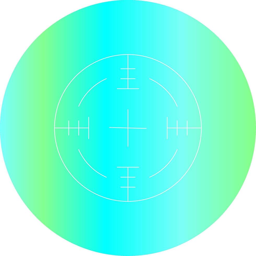 Line Gradient Circle Design vector