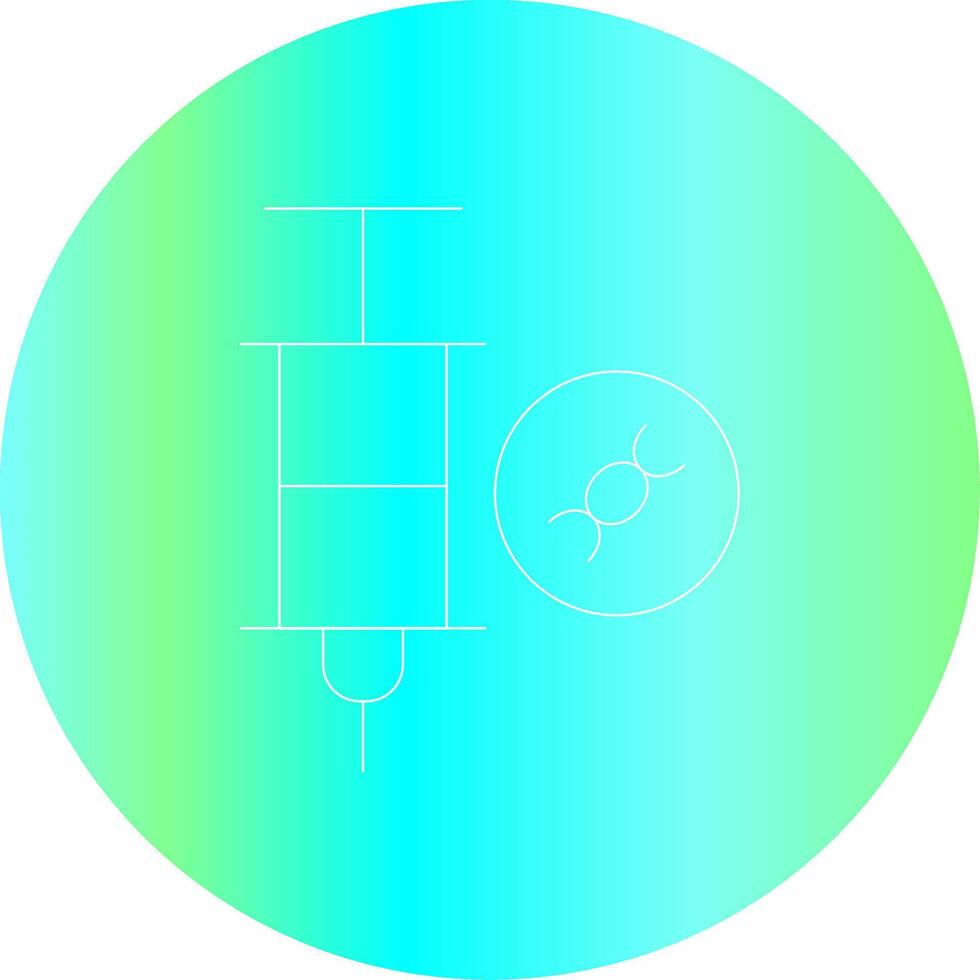 Dna Creative Icon Design vector