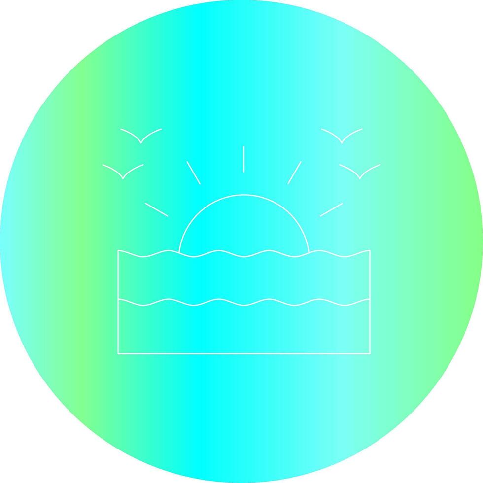 Sea Creative Icon Design vector