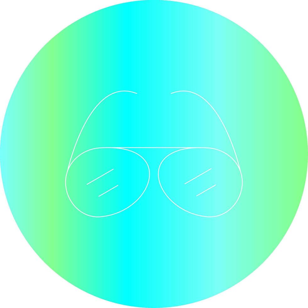 diseño de icono creativo de gafas de sol vector