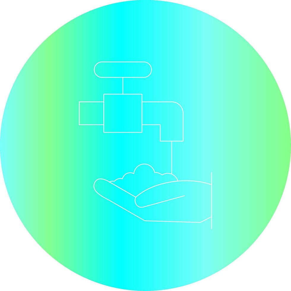 Handwash Creative Icon Design vector