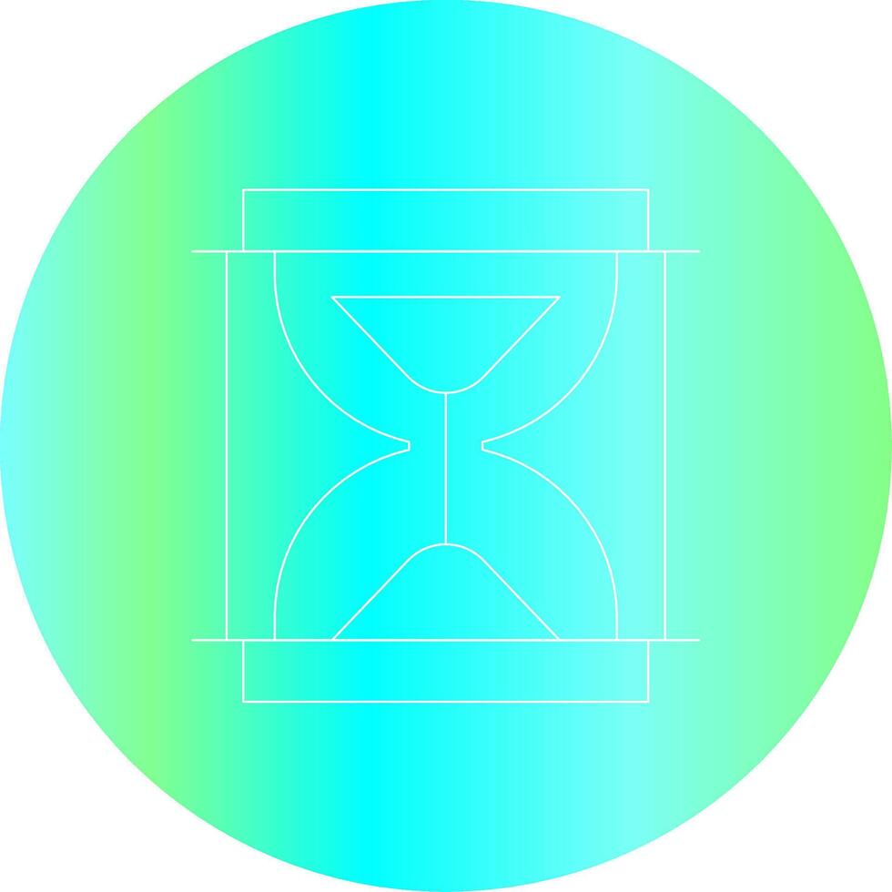 diseño de icono creativo de reloj de arena vector
