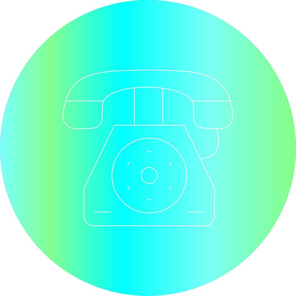 Call Creative Icon Design vector