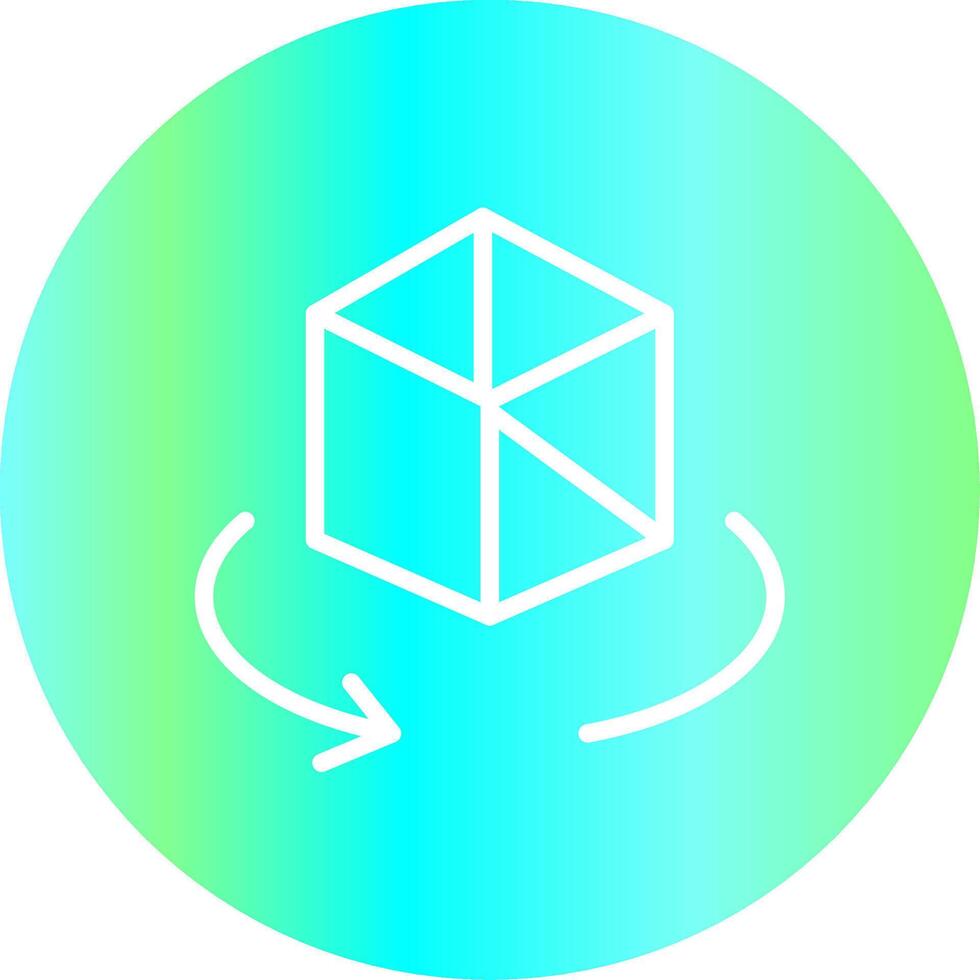 3d Creative Icon Design vector