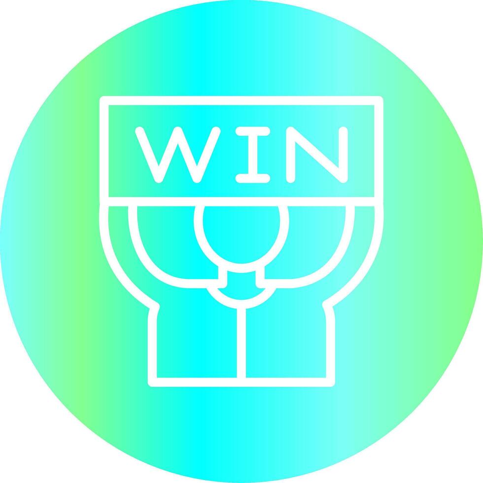 Win Creative Icon Design vector