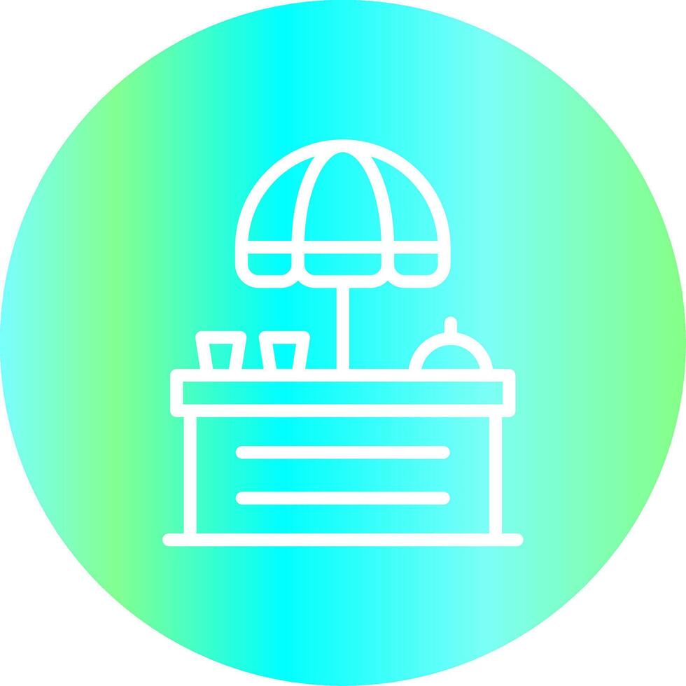 Reception Creative Icon Design vector