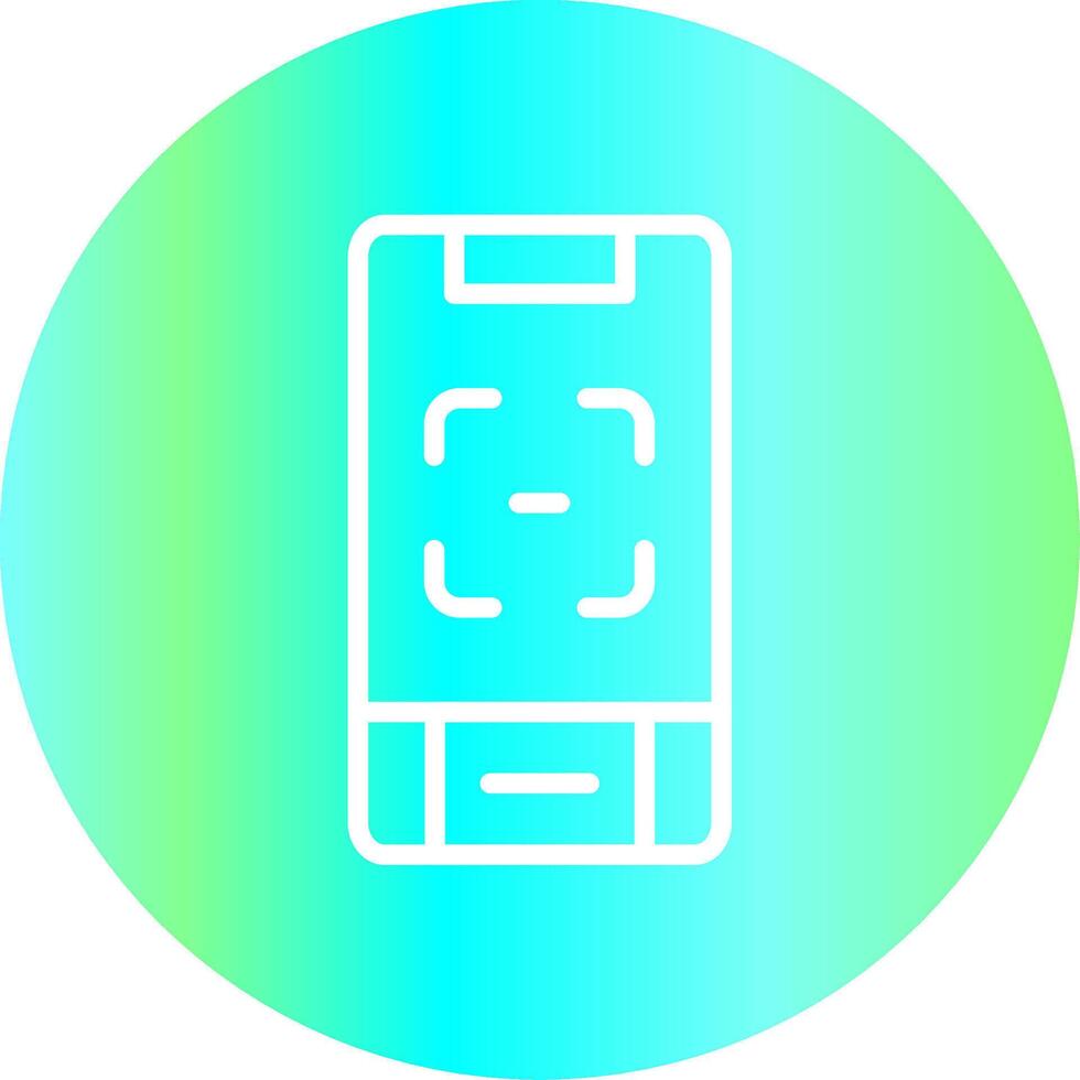 Line Gradient Circle Design vector