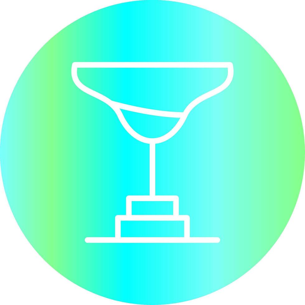 diseño de icono creativo de martini vector