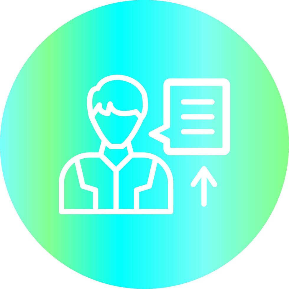 Employee Creative Icon Design vector