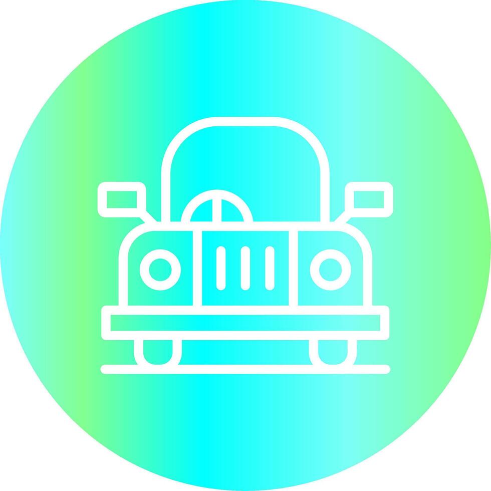 Wedding Car Creative Icon Design vector