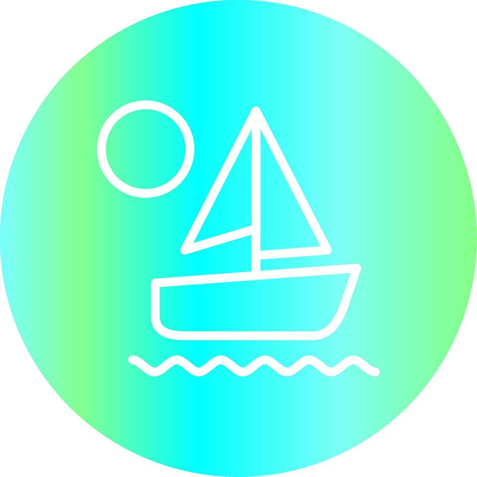 Kayak Creative Icon Design vector