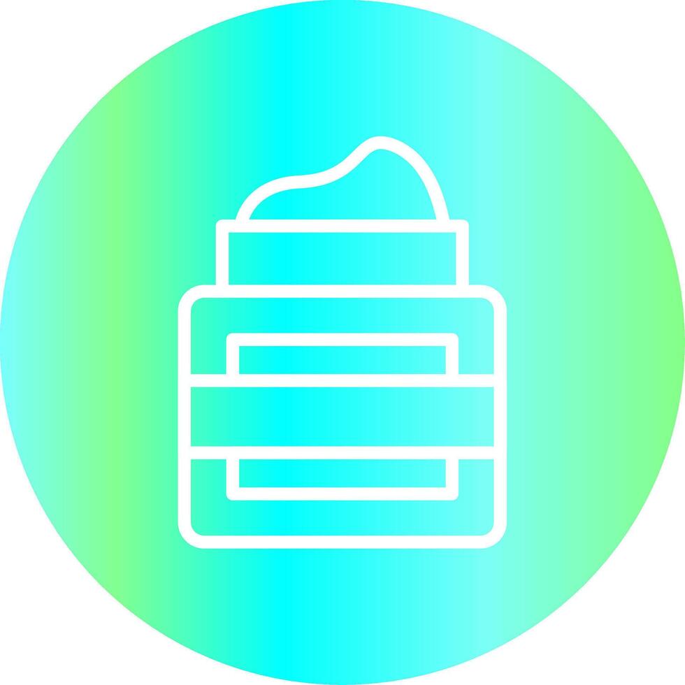 Hair Styling Creative Icon Design vector