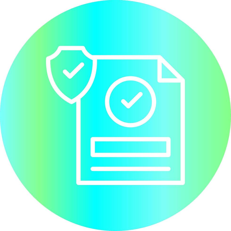 Compliant Creative Icon Design vector