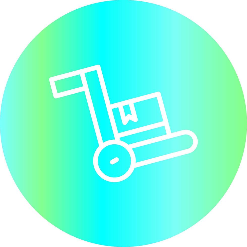 Trolley Creative Icon Design vector