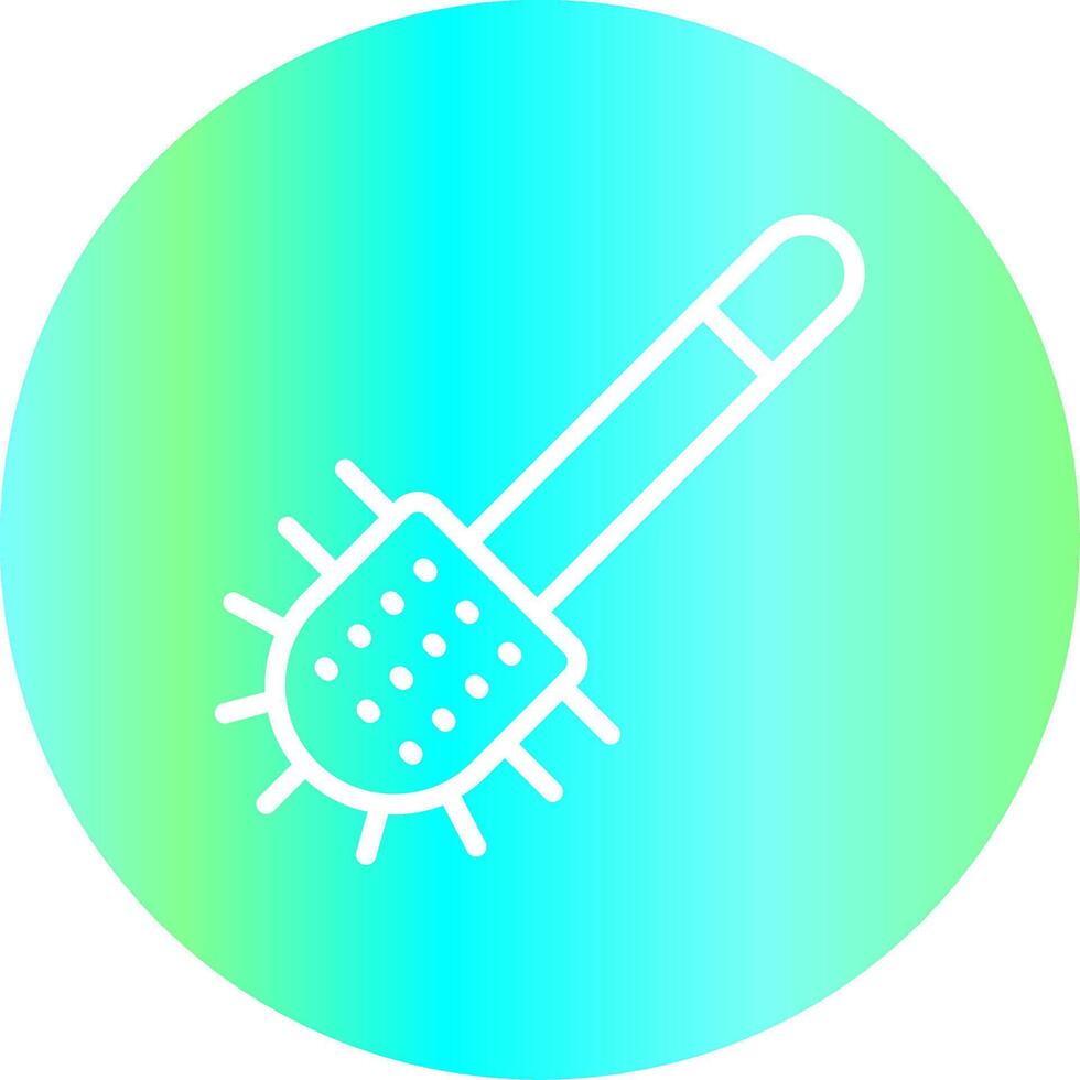 Toilet Brush Creative Icon Design vector