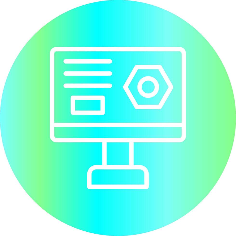 Cad Creative Icon Design vector