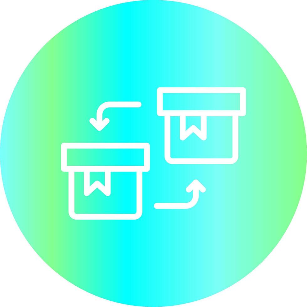 Replacement Creative Icon Design vector