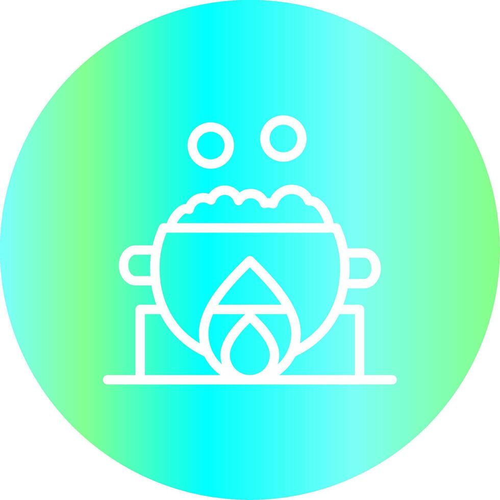 Cauldron Creative Icon Design vector