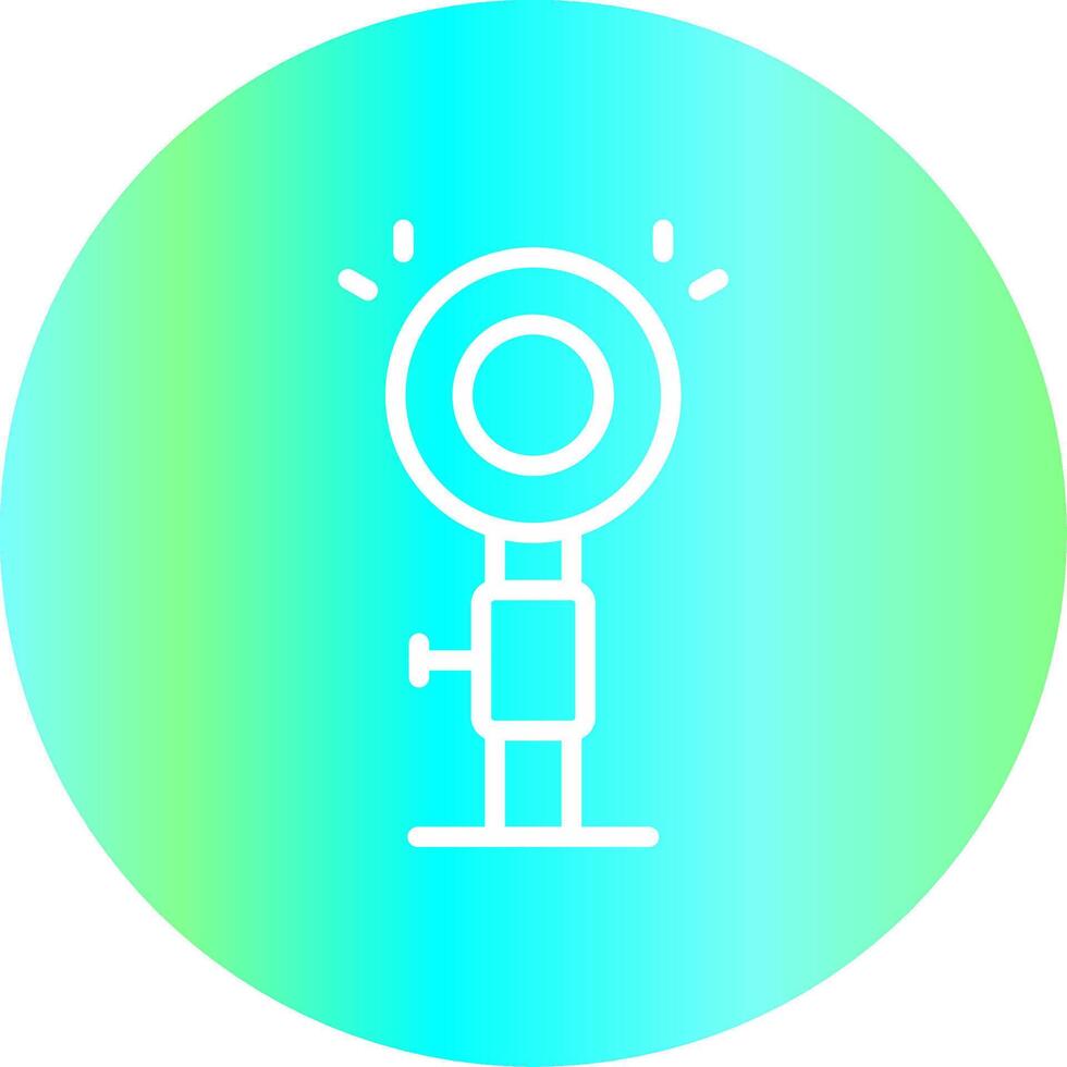 Light Creative Icon Design vector