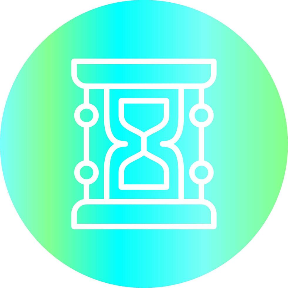 diseño de icono creativo de reloj de arena vector