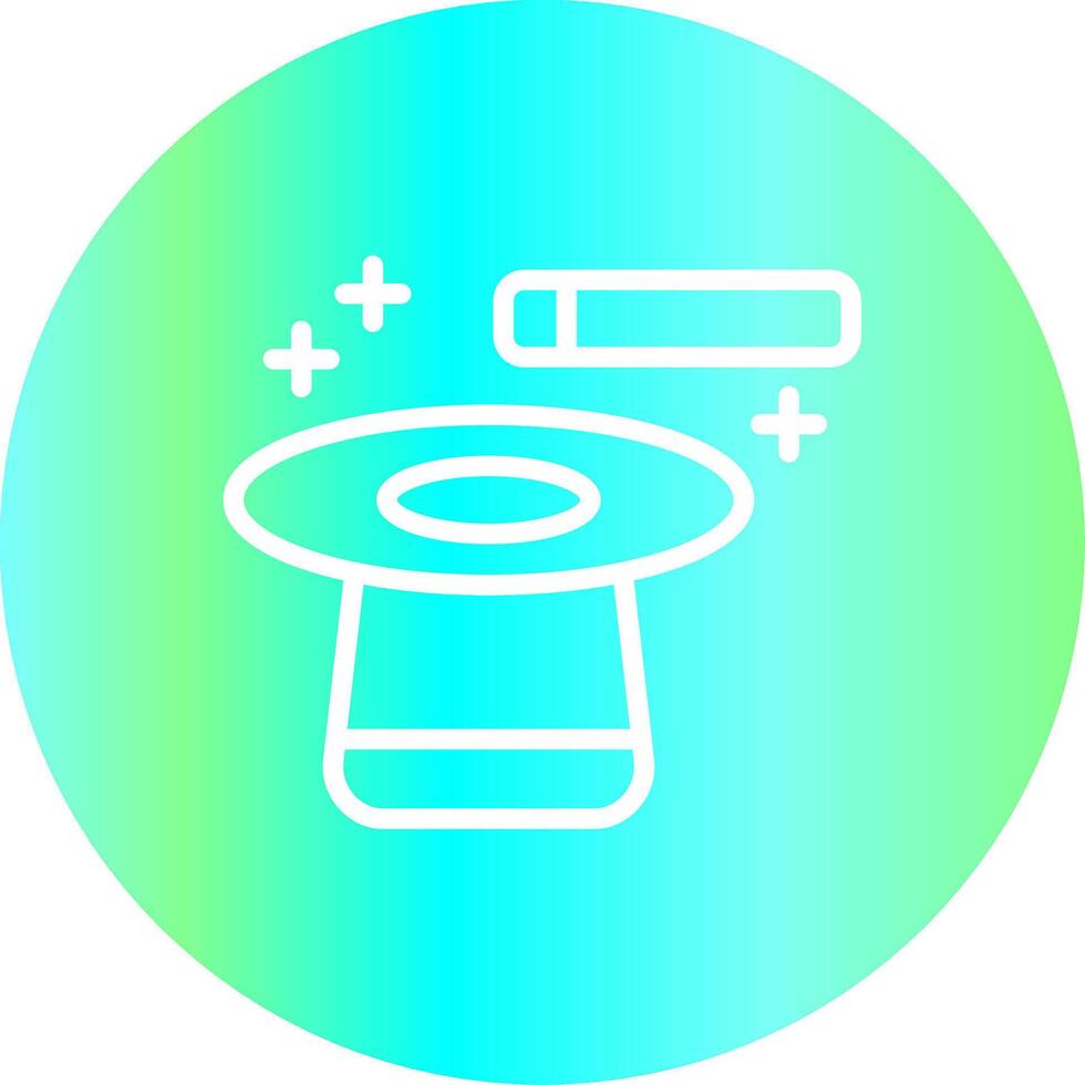 Line Gradient Circle Design vector