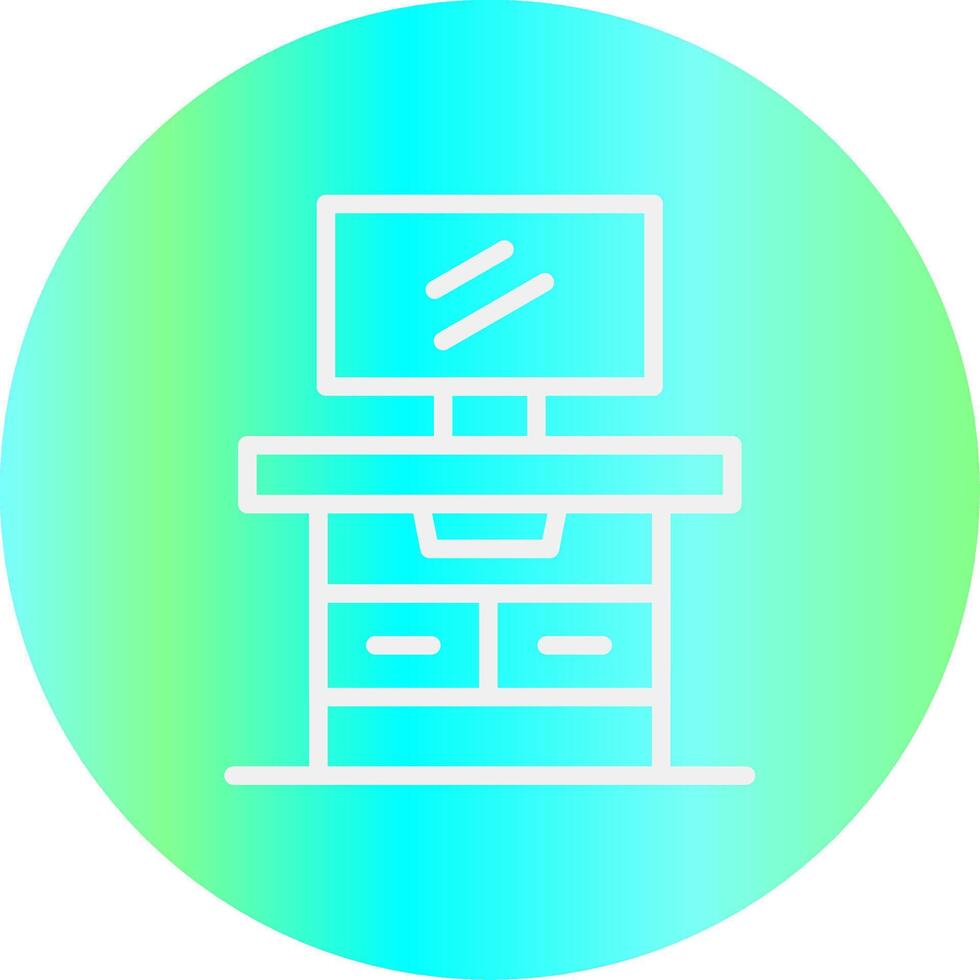 Desk Creative Icon Design vector