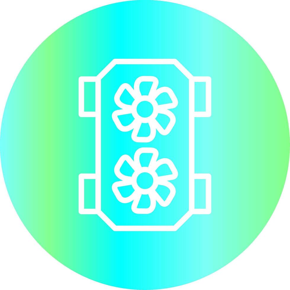 Pc Tower Creative Icon Design vector