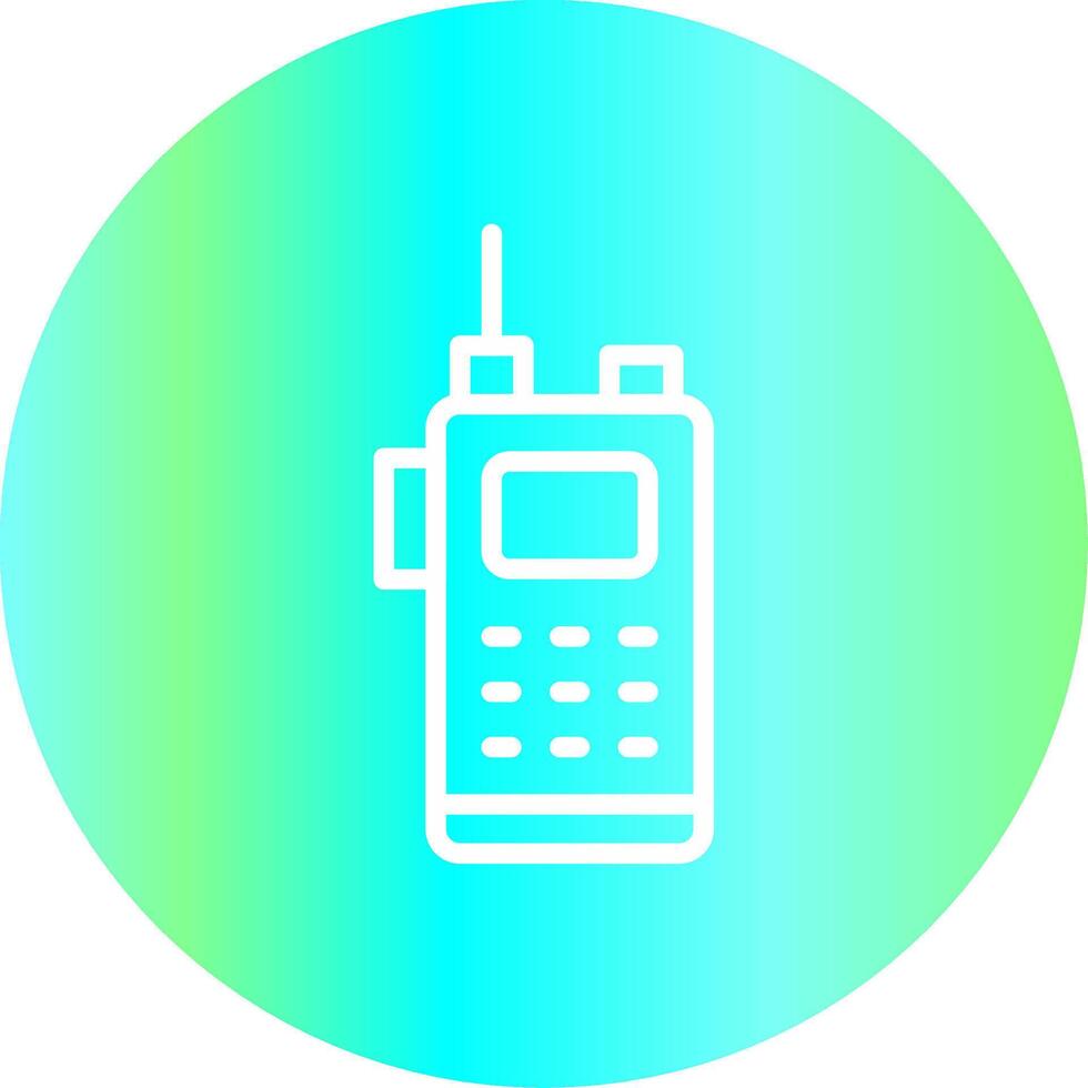 Line Gradient Circle Design vector