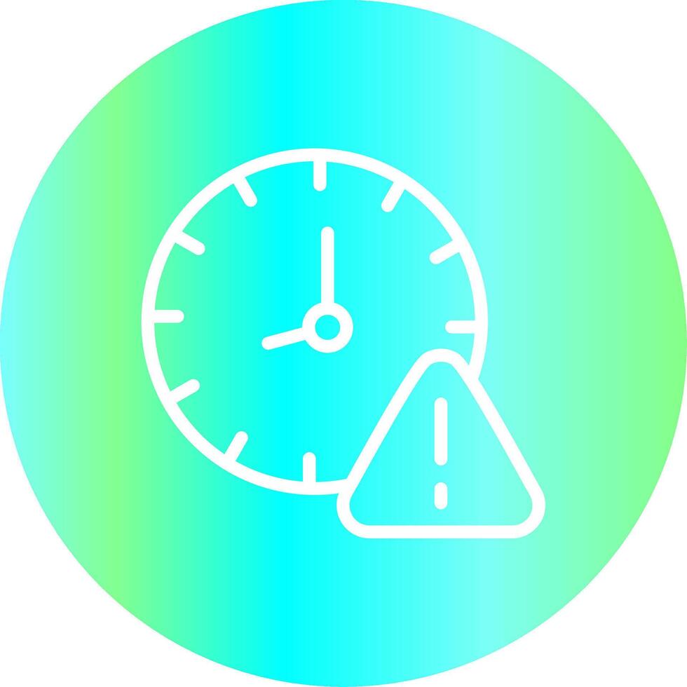 Expired Creative Icon Design vector